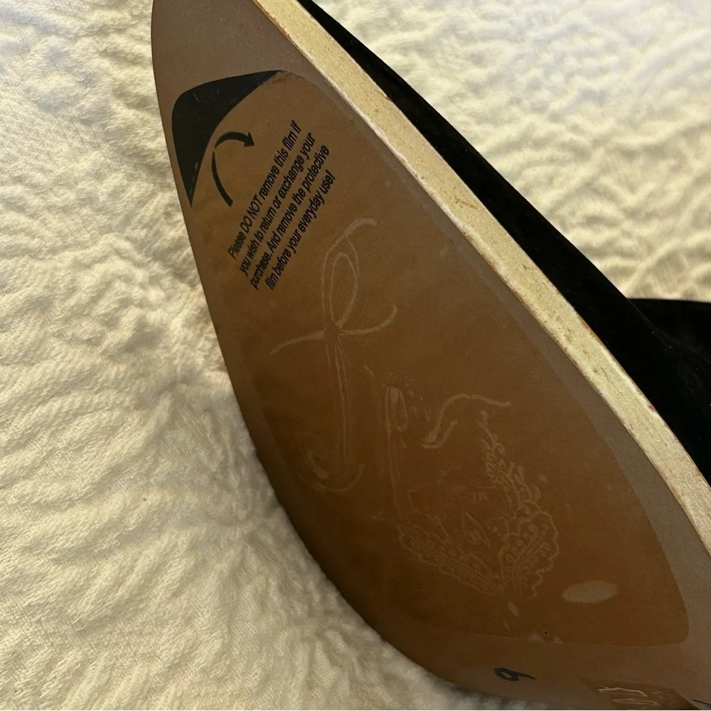 Free People Wilder Bootie, Black Suede, size 39.5 (9.5)